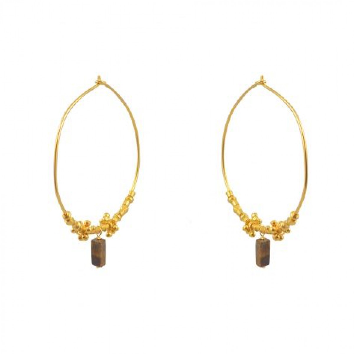 Boucles Twisty et son grigri Little Serpiente argenté - photo 46