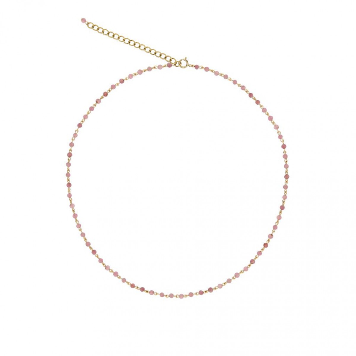 Collier doré et labradorite - photo 42