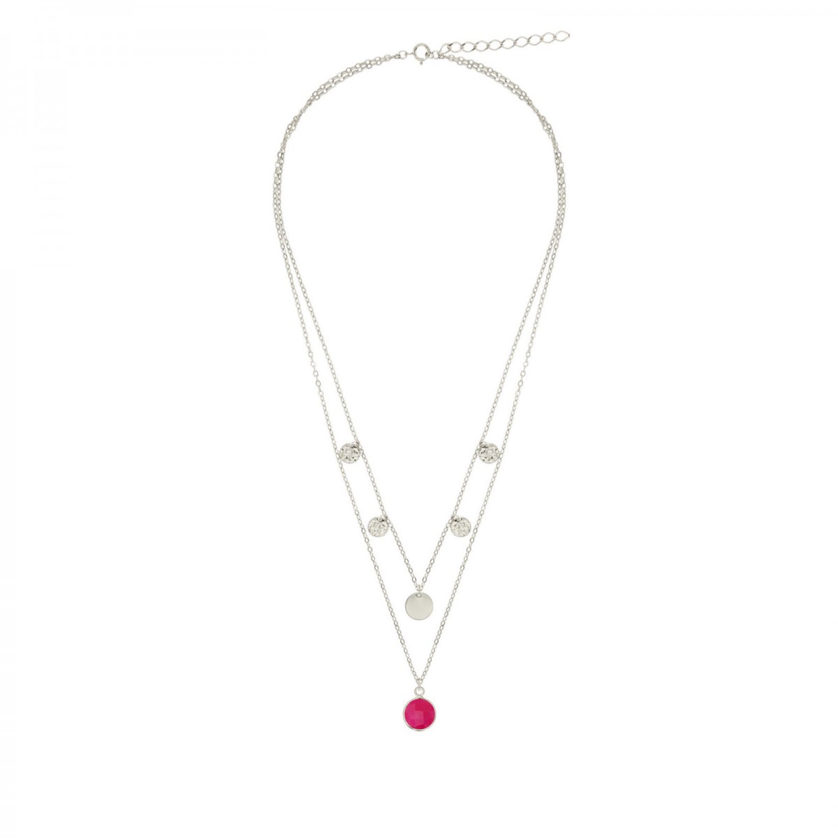 Collier pendantif soleil onyx noir - photo 26