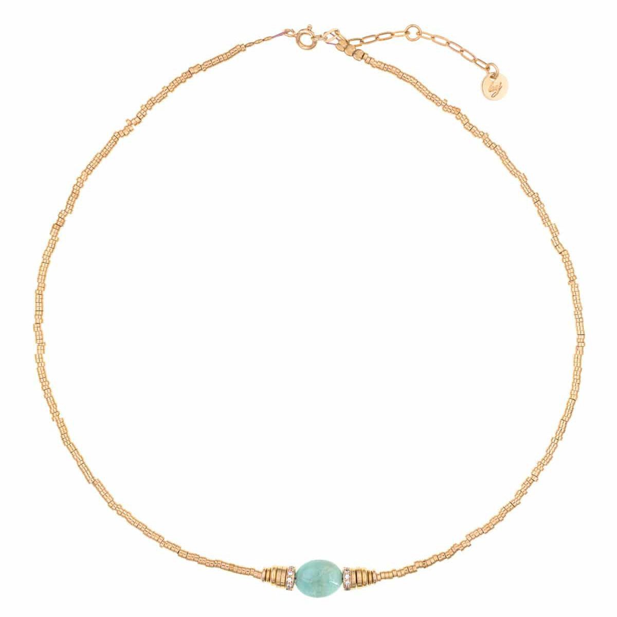 Collier Miniardise Onyx plaqué or - photo 30
