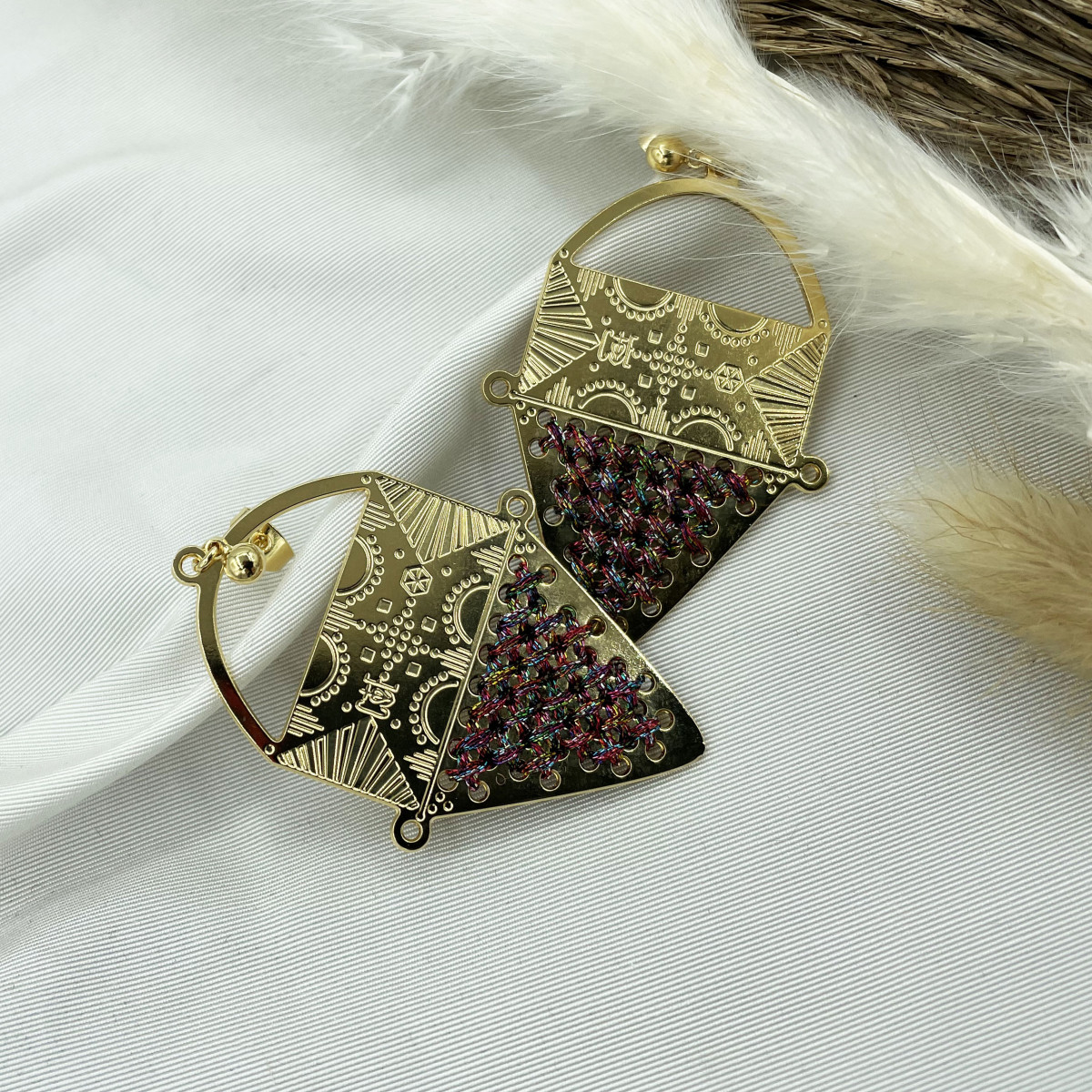 Boucles Papillon blanches - photo 34