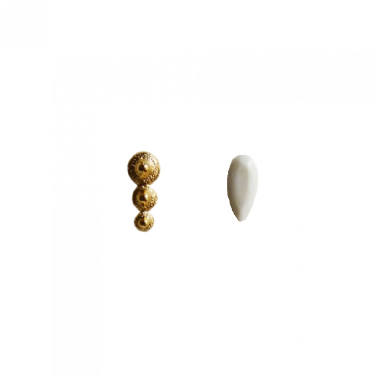 Boucles Twisty et son grigri Little Serpiente argenté - photo 22