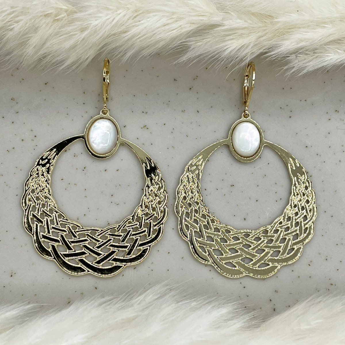 Boucles Cuoro blanches - photo 26