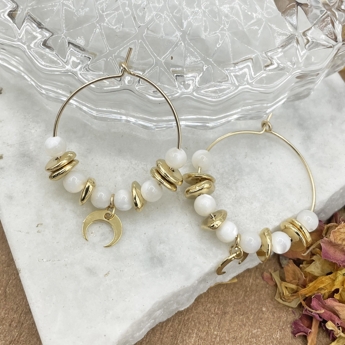 Boucles Cuoro blanches - photo 18